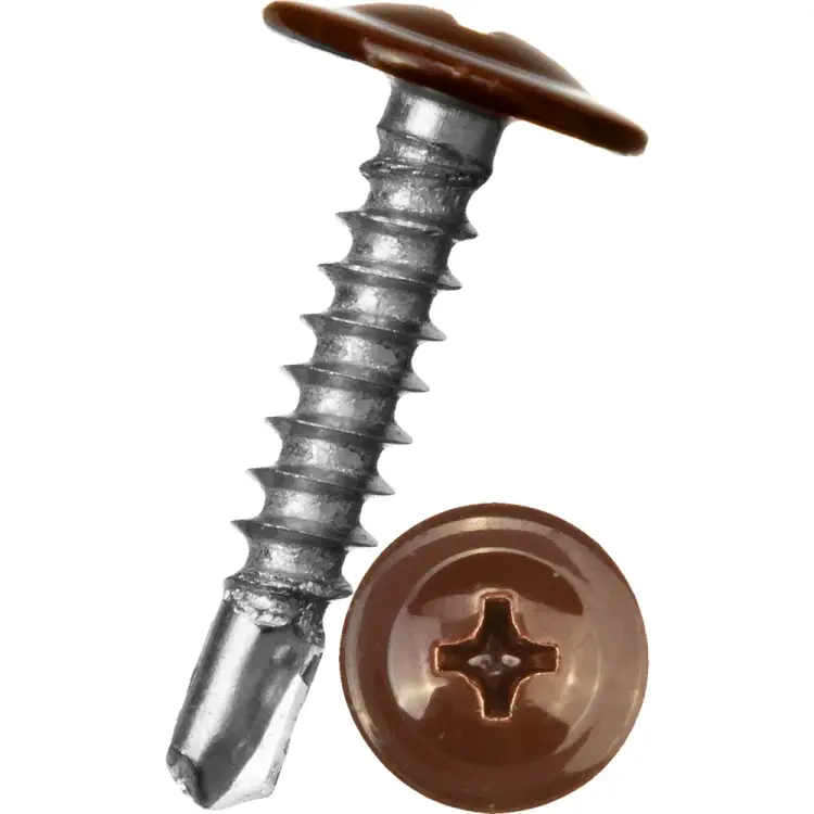 Самосверлящий винт HARDWEX ТМ HWX2-T-P5-4.2x16 мм, RAL 8017 (1000 шт.) 2500000001208