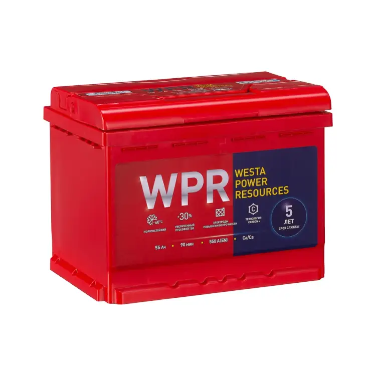 Аккумулятор WPR 6ст 55 VLR 0 550 А EN 555108310