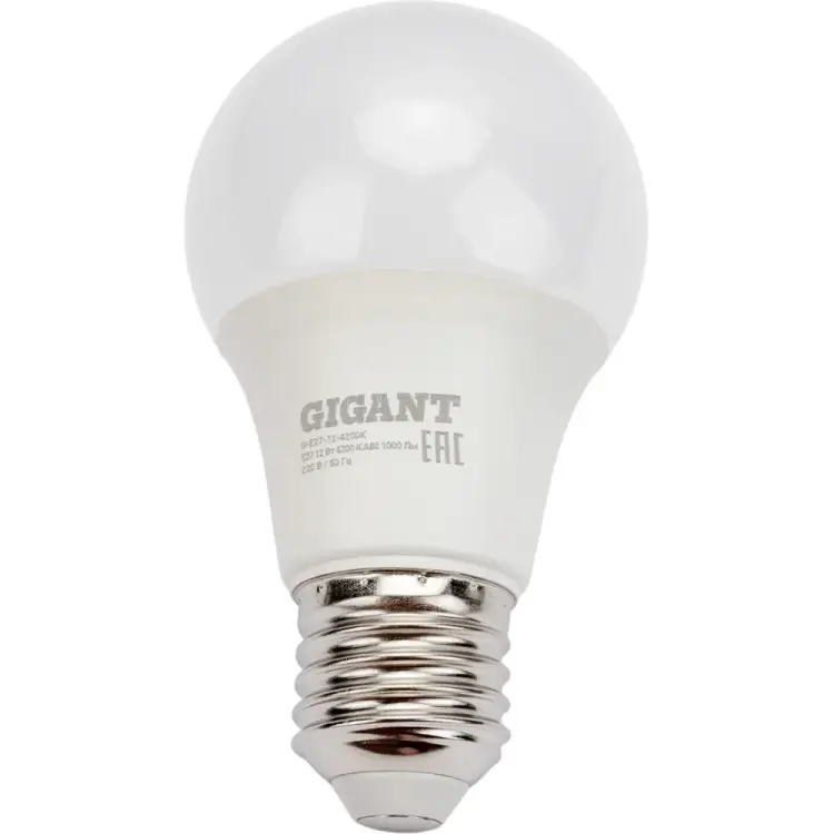 Светодиодная лампа Gigant G-E27-12-4200K Светодиодная лампа Gigant G-E27-12-4200K