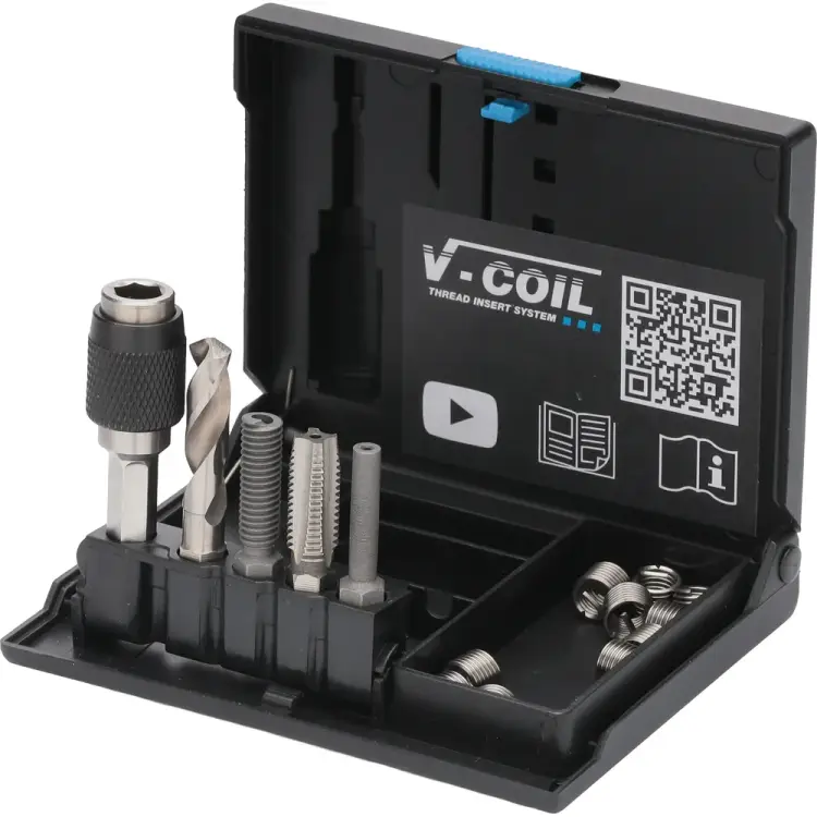 Набор для восстановления резьбы VOLKEL М6x1,0 V-Coil Rapid V04310