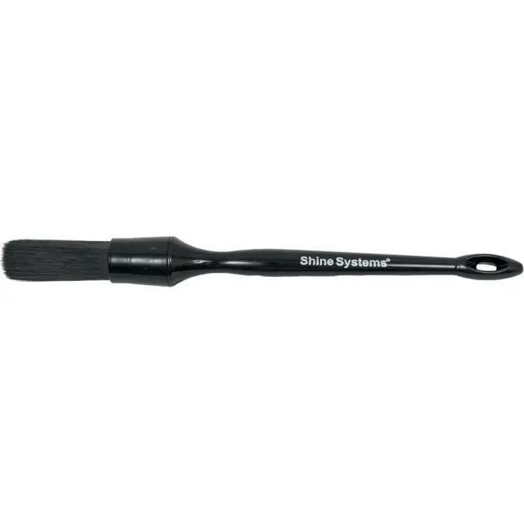 Деликатная кисть для детейлинга средняя Shine systems Detailing Brush N10 SS846