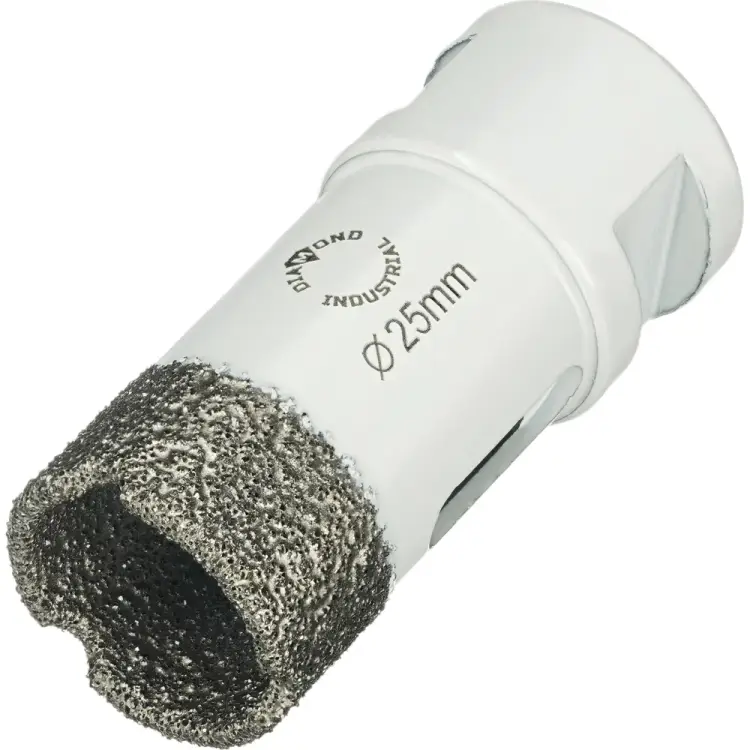 Сверло алмазное по керамограниту на УШМ Diamond Industrial DIDKVP25M14
