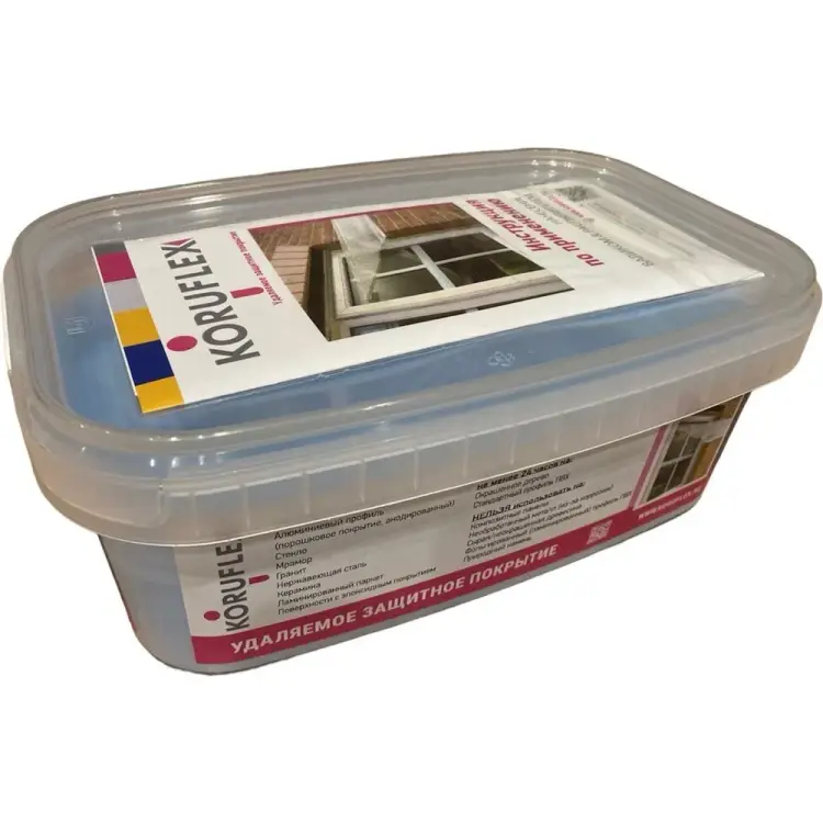 Защитное удаляемое полимерное покрытие KORUFLEX KORUFLEX