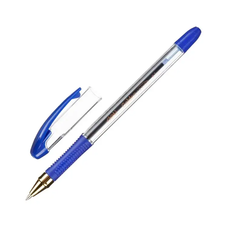 Неавтоматическая шариковая ручка DELI arris golden шарик 0.7 мм, толщина письма 0.5 мм, масляная 1684091