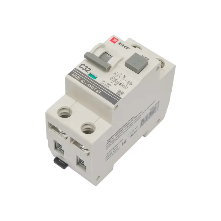 Автоматический дифференциальный выключатель EKF АВДТ-63 DA63-32-30