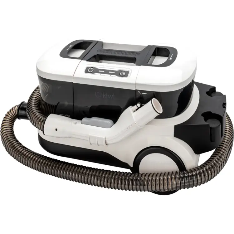 Моющий пылесос для химчистки ковров, мягкой мебели, салона авто, мягких игрушек, для всех видов загрязнений на мягк KIWI KCC-4325W