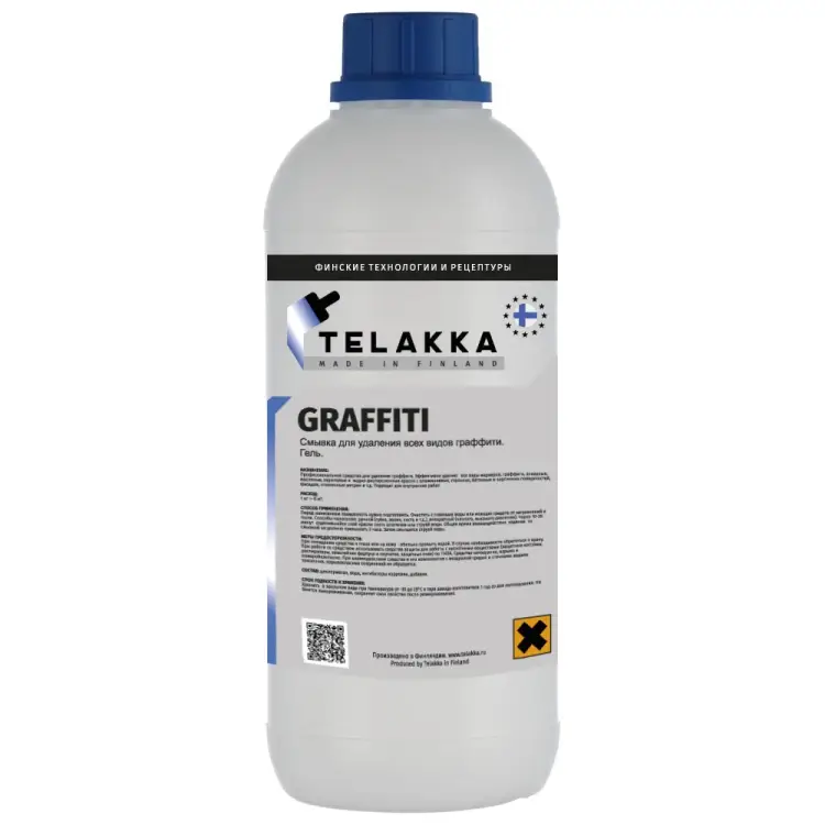 Смывка для удаления всех видов граффити Telakka GRAFFITI