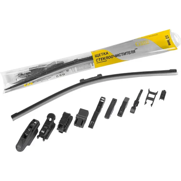 Бескаркасная щетка стеклоочистителя Ganz GIS01034