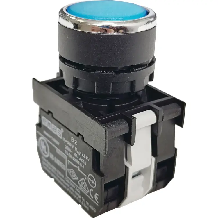 Нажимная круглая кнопка EMAS B172DM