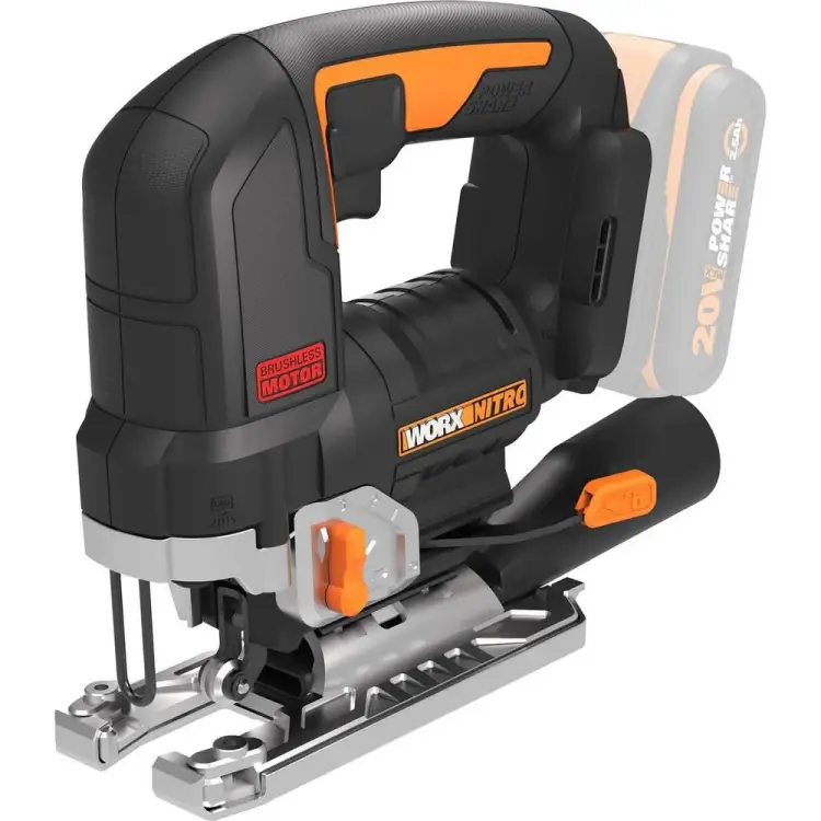 Аккумуляторный бесщеточный лобзик WORX WX542.9 Аккумуляторный бесщеточный лобзик WORX WX542.9
