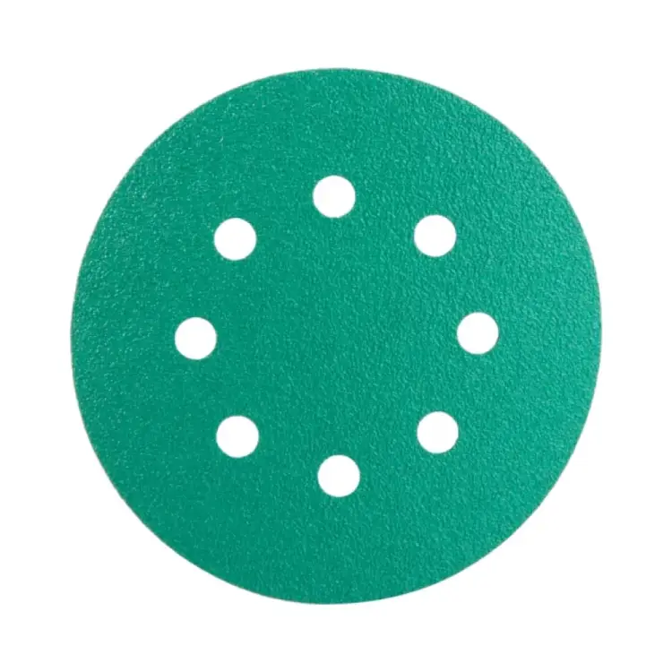 Диск шлифовальный Abraforce Green Film на пленочной основе 8 отверстий, 125 мм, Р320 181297 Диск шлифовальный Abraforce Green Film на пленочной основе 8 отверстий, 125 мм, Р320 181297