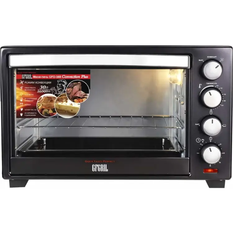 Мини-печь GFGRIL Convection Plus GFO-30B Мини-печь GFGRIL Convection Plus GFO-30B