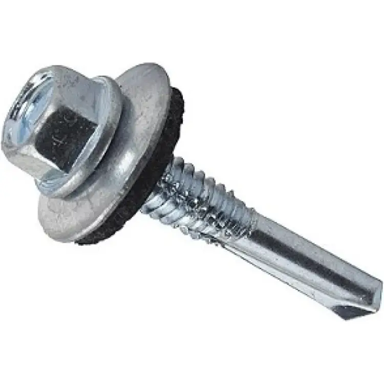 Оцинкованный кровельный саморез КВАДРА 5.5x32 мм, 100 шт. 755553250100