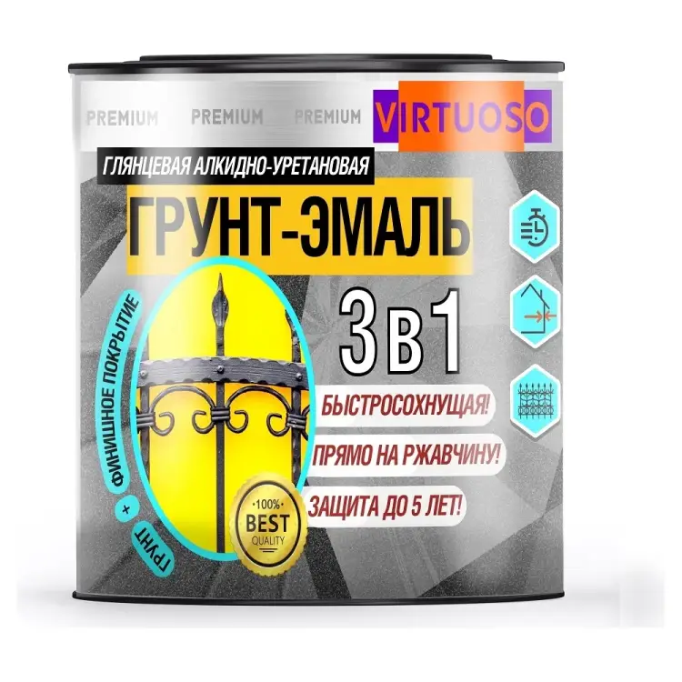 Грунт-эмаль по ржавчине Virtuoso PREMIUM 11592564 Грунт-эмаль по ржавчине Virtuoso PREMIUM 11592564