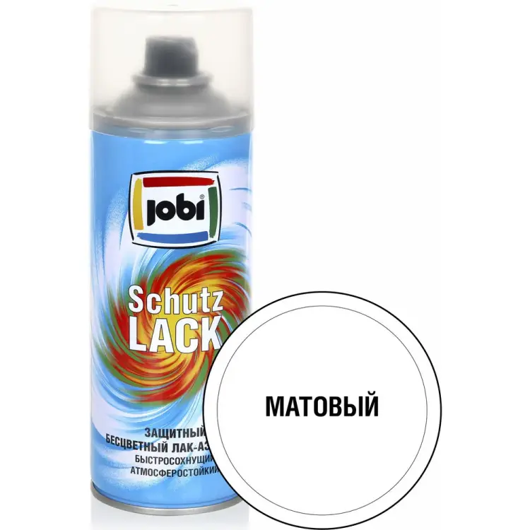 Аэрозольный акриловый лак JOBI 32274