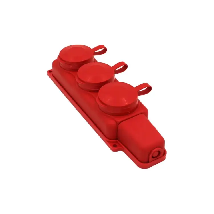 Трехместная розетка SVET РП 16-334 К SV0701-00322