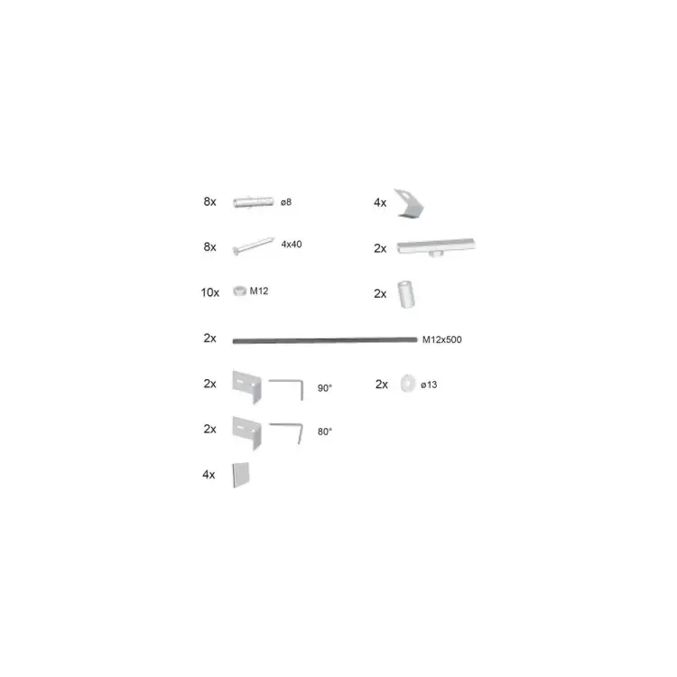 Крепление панели Ravak Be Happy II B28100000N 00000018089