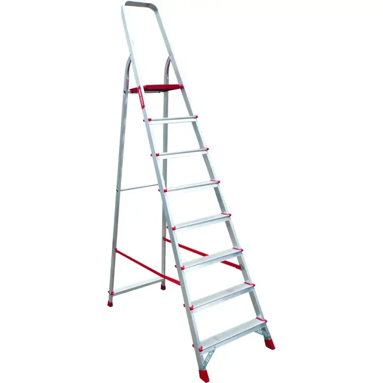 Алюминиевая стремянка Новая Высота 3110108 Алюминиевая стремянка Новая Высота 3110108