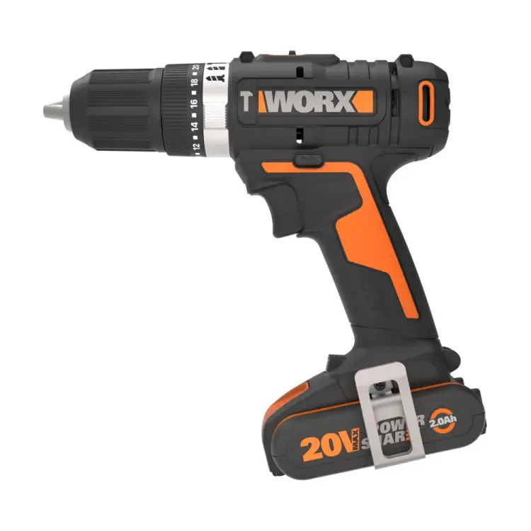 Ударная аккумуляторная дрель-шуруповерт WORX WX370