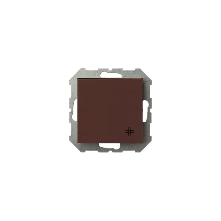 Перекрестный одноклавишный выключатель LIREGUS Эпсилон IPK6 10-001-01 E/R 28-138