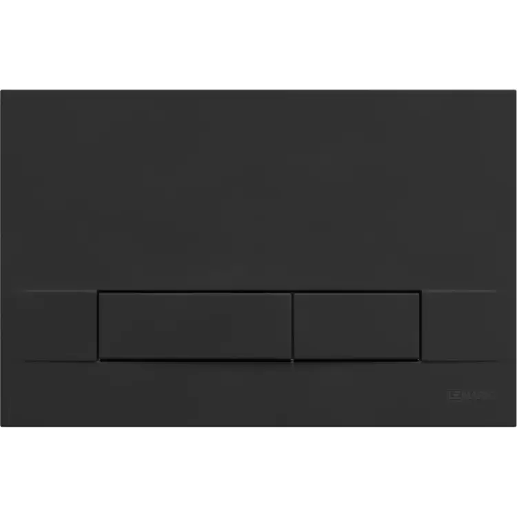 Кнопка смыва Lemark BIT механическая цвет: черный матовый SOFT TOUCH 9802006