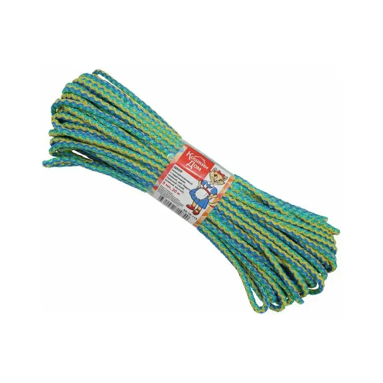 Вязаный полипропиленовый шнур Кошкин Дом 50-16-115 Вязаный полипропиленовый шнур Кошкин Дом 50-16-115