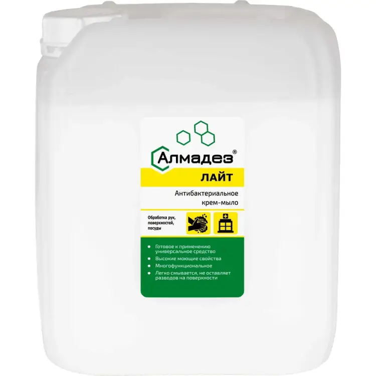 Антибактериальное мыло-крем АЛМАДЕЗ Лайт МАЛ-05