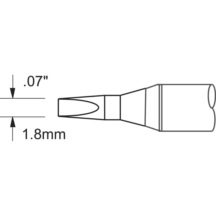 Наконечник для PS900 METCAL SFV-CH18AR Наконечник для PS900 METCAL SFV-CH18AR