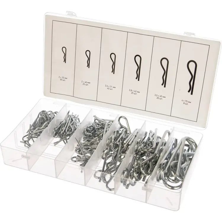 Набор шплинтов СИБРТЕХ 47605