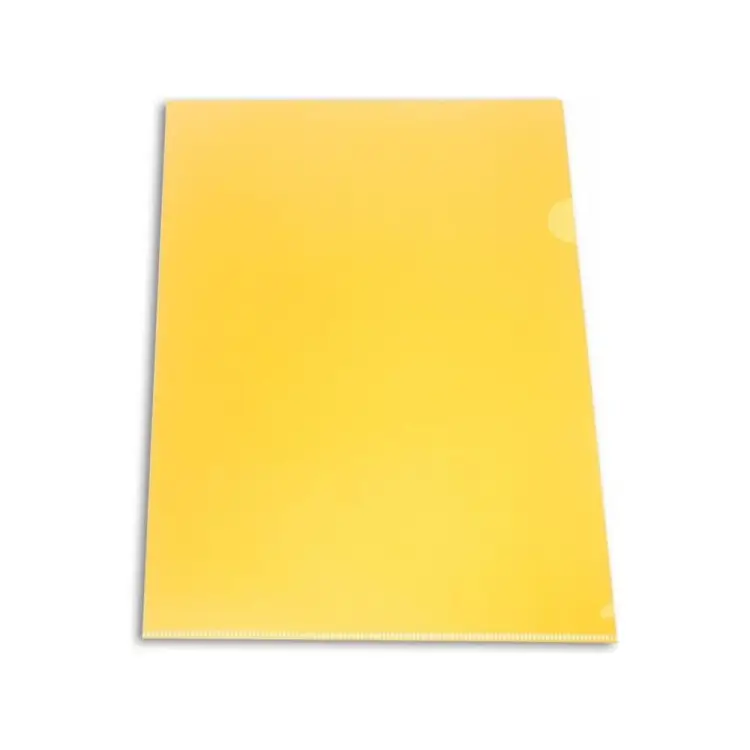 Папка-уголок Бюрократ E310N/1YEL 816361