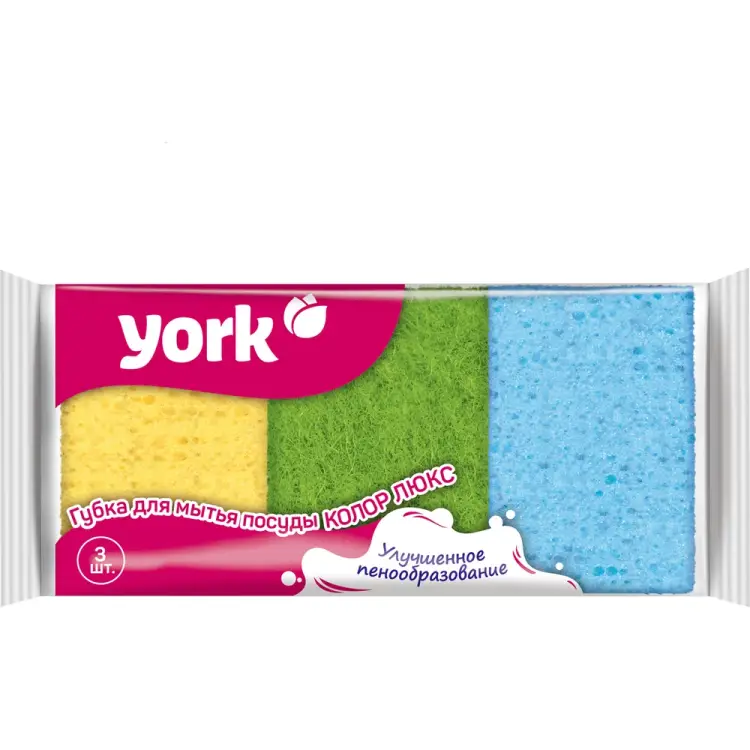 Губки YORK КОЛОР ЛЮКС 030110