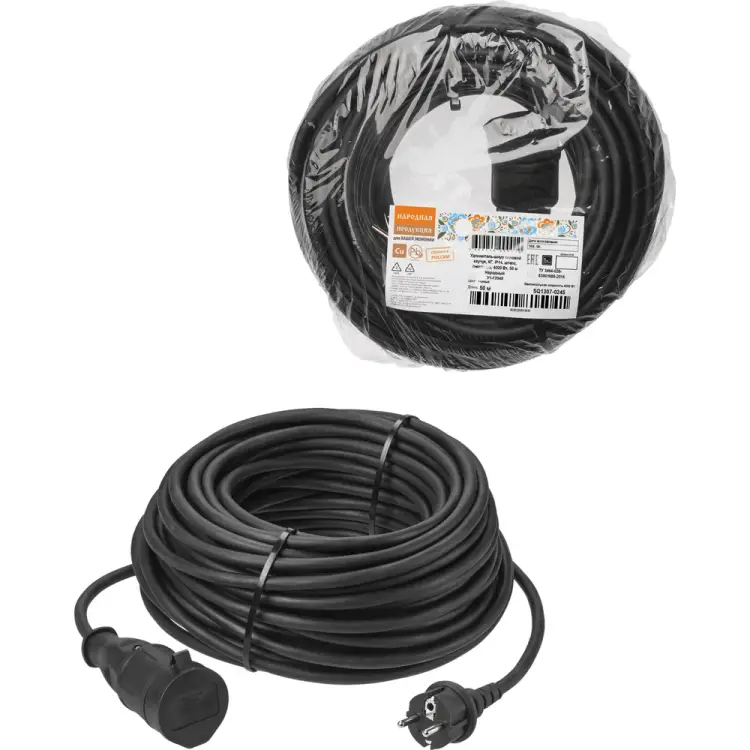 Силовой удлинитель шнур TDM ELECTRIC народный SQ1307-0245