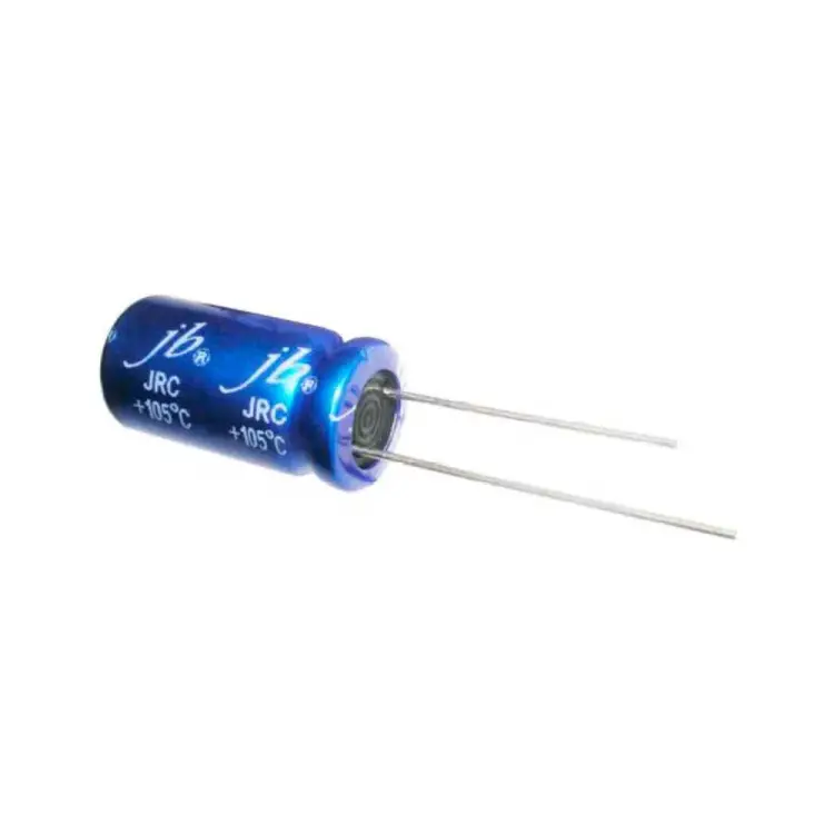 Конденсатор электролитический JB Capacitors 330мкФ, 50В, 105C, 10x21 / P:5 мм, (Low Imp) JRC1H331M05001000210000B-264
