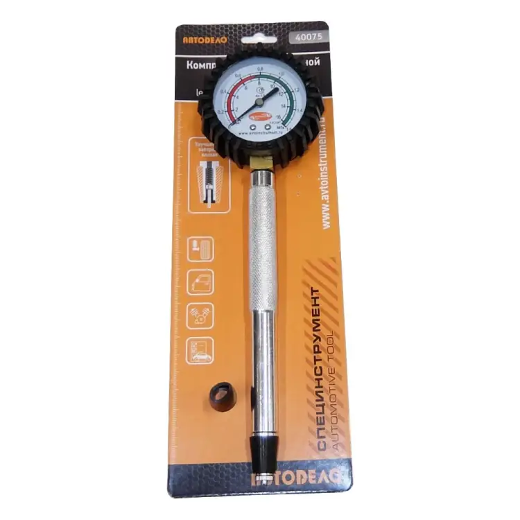 Компрессометр а/м ГАЗ 406 дв. Автоdело 40075 11766 Компрессометр а/м ГАЗ 406 дв. Автоdело 40075 11766
