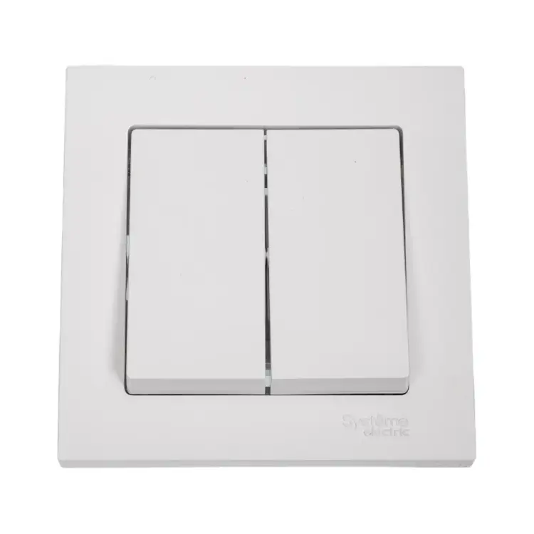 Двухклавишный выключатель Systeme Electric ATLAS DESIGN ATN000152