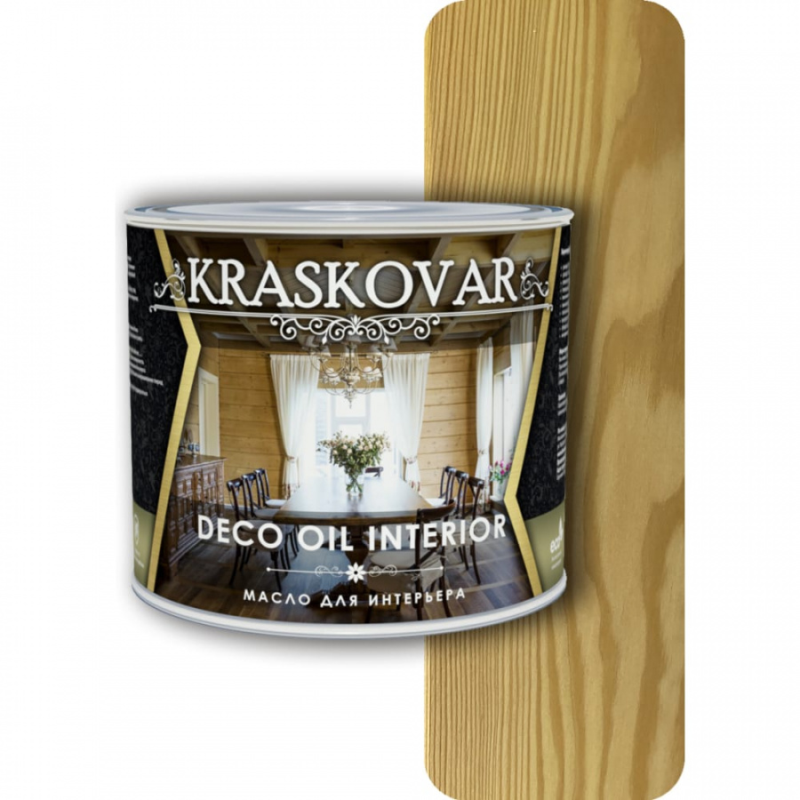 Масло для интерьера Kraskovar Deco Oil Interior