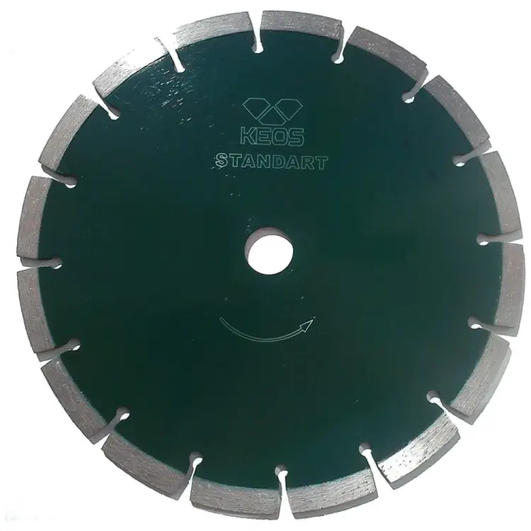 Сегментный алмазный диск по бетону KEOS Standart DBS02.500 Сегментный алмазный диск по бетону KEOS Standart DBS02.500