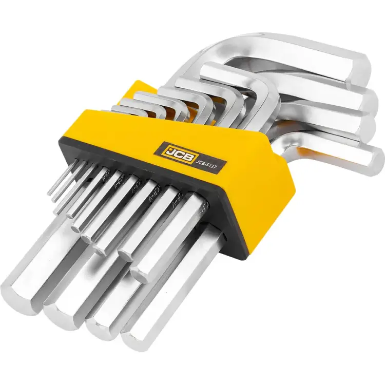 Набор Г-образных шестигранных ключей JCB JCB-5137(59320)