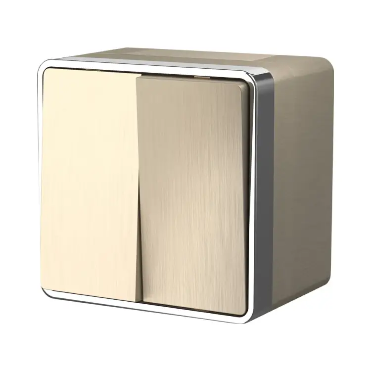 Влагозащищенный двухклавишный выключатель WERKEL W5020210  a051045