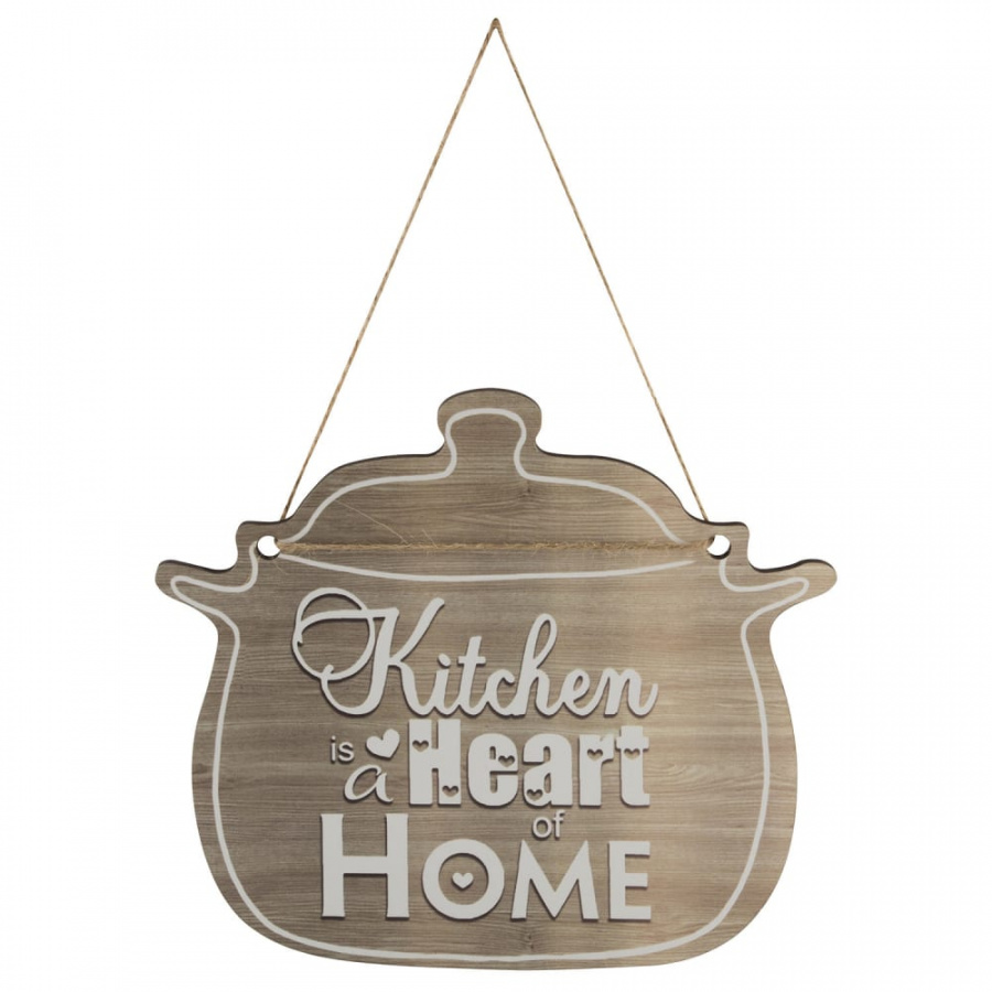 Декоративная табличка Волшебная страна The kitchen is the heart of the home