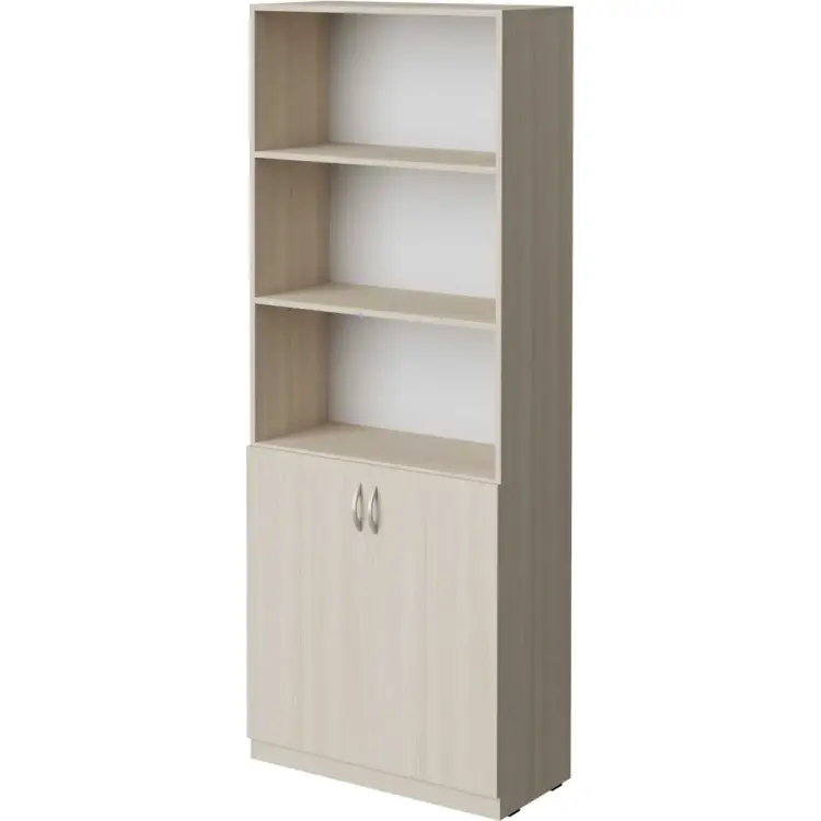 Полуоткрытый шкаф Альянс мебель ХИТ К-10 Ясень шимо светлый