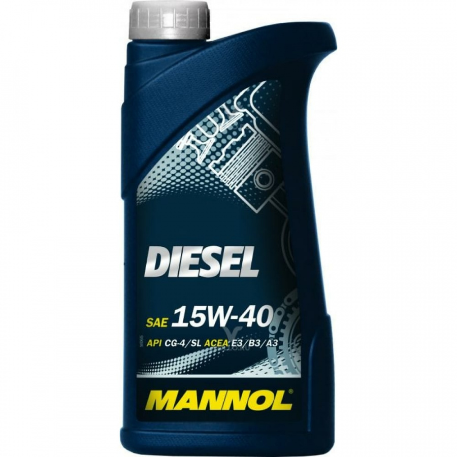 Минеральное моторное масло MANNOL DIESEL 15W40