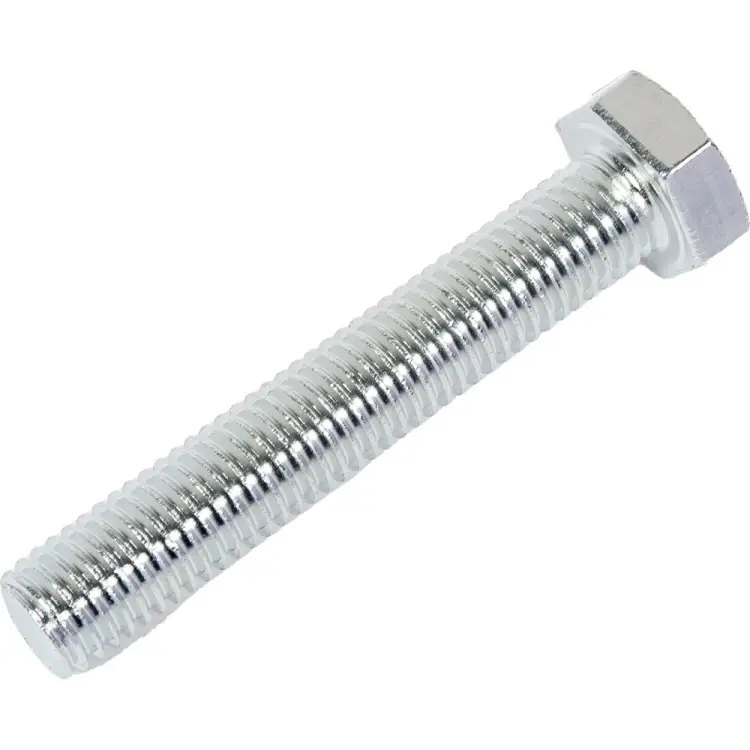 Оцинкованный болт STEELREX М12x70 мм, DIN 933, 10 шт. 0211012070B400001032