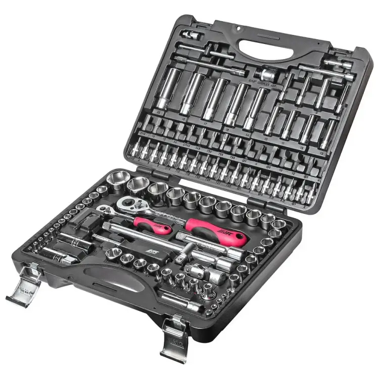 Набор головок торцевых и вставок 1/4" & 1/2" 6-гранных JTC JTC-H110B-B72