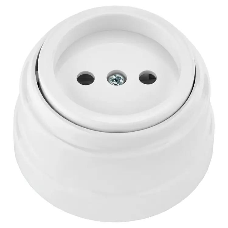 Одноместная розетка BYLECTRICA РЕТРО РА16-0201