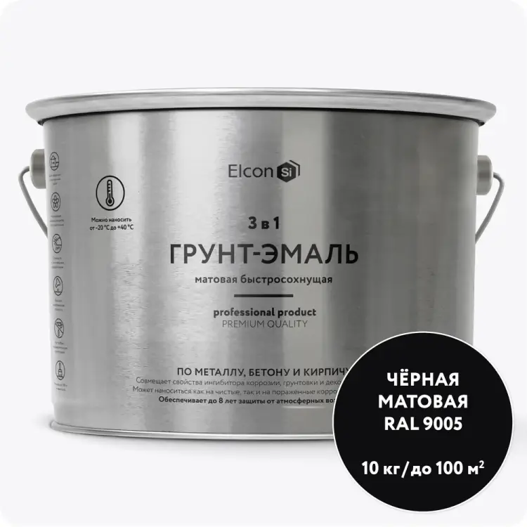 Грунт-эмаль Elcon 00-00462658 Грунт-эмаль Elcon 00-00462658