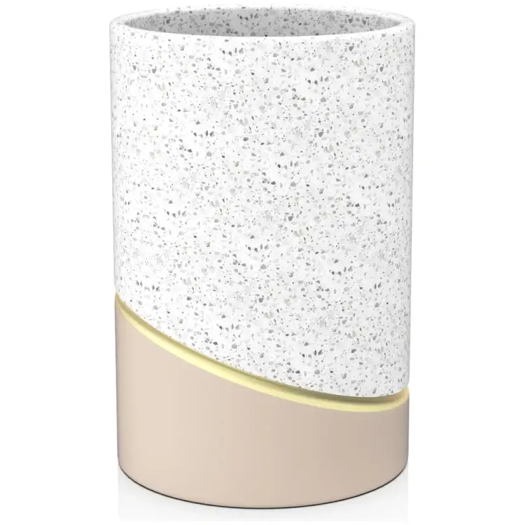 Настольный стакан для зубных щеток FORA terrazzo FOR-TRZ044 Настольный стакан для зубных щеток FORA terrazzo FOR-TRZ044