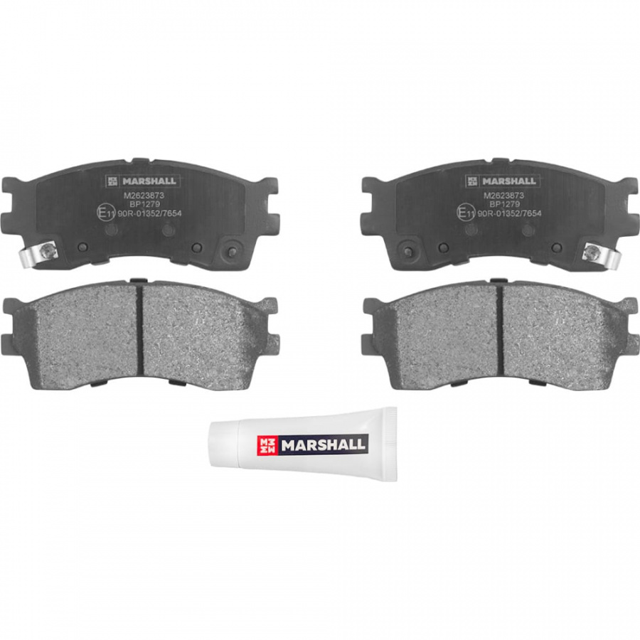 Дисковые передние тормозные колодки Kia Rio I 00-/Cerato I 01-/Spectra I 04-/Shuma MARSHALL M2623873