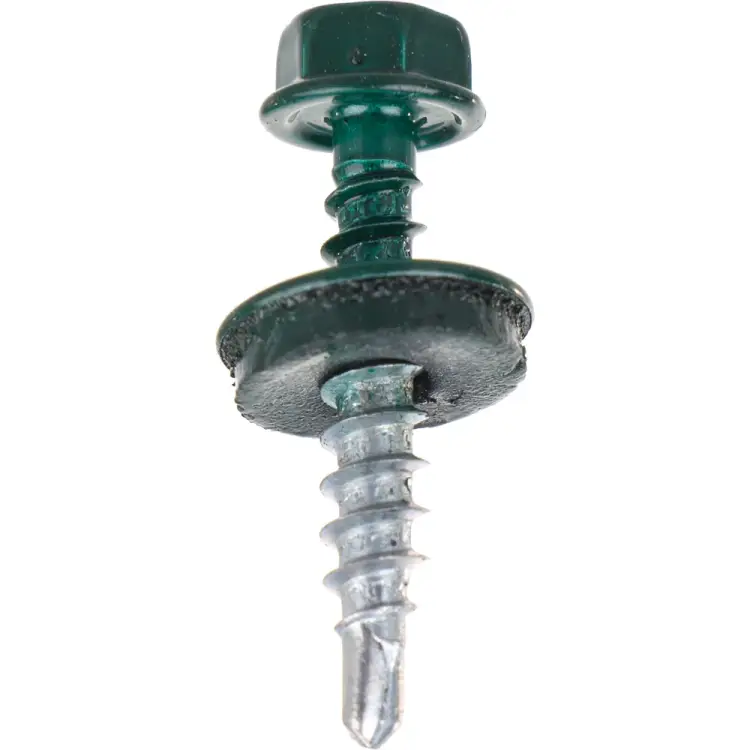 Кровельный саморез Госкреп 4.8х28 RAL6005 зеленый мох (300 шт.) КР.181119