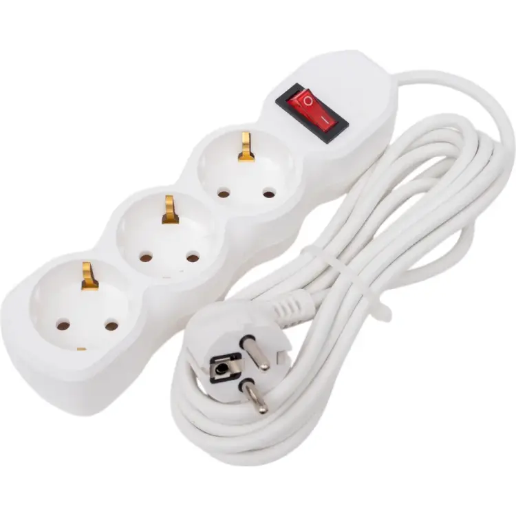 Удлинитель КОСМОС YKsm3m-3g-Z-V(10A)P